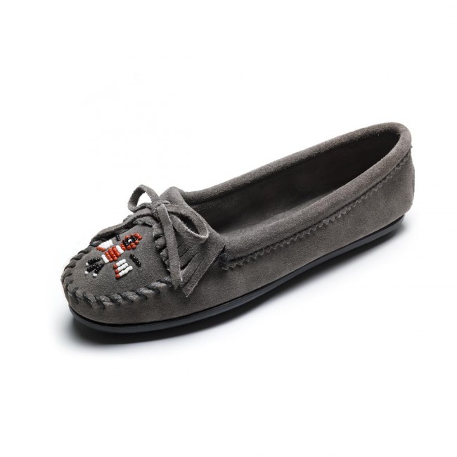 Minnetonka Thunderbird II Moccasin Grey