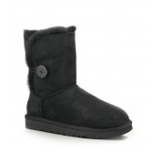 UGG Boots Bailey Button (Womens) - Black