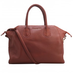 Milano Leather Large Shopper/ Travel Bag Camel
