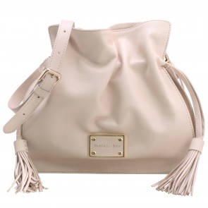 Milano Leather Draw String Shoulder Bag