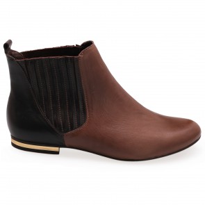 Choc D&G textile kelim bootie  