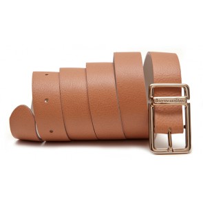 Biscuit Leather Belt